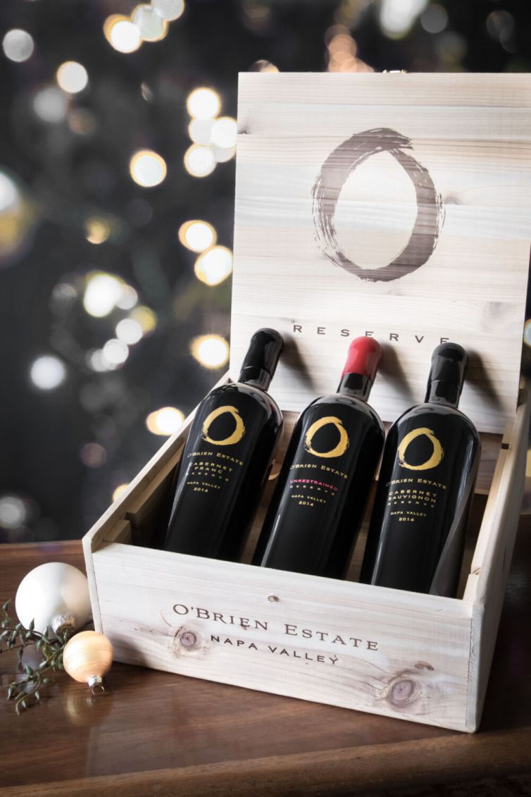 Obrien Estate Christmas Bottle Shots