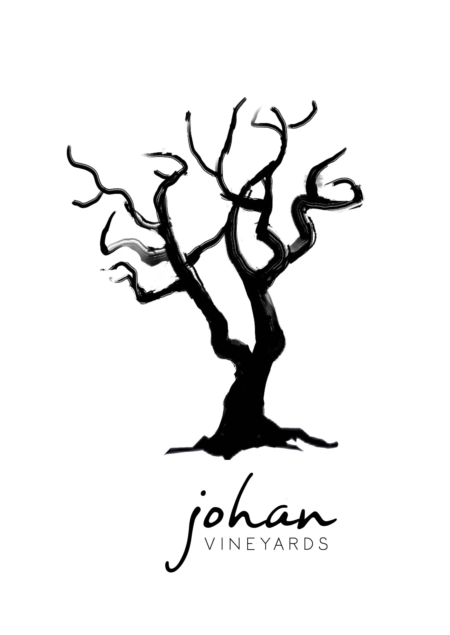 Johan logo with tree