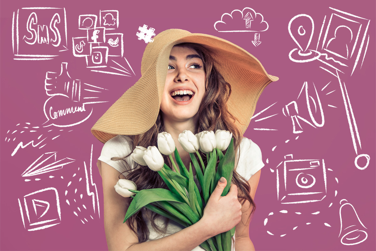 Spring Social It's Springtime! Let's Boost Up Your Social Audience - WineGlass Marketing